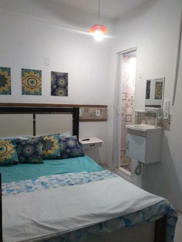 Apartamento Suite Dos Anjos Com Cozinha 150m Da Praia