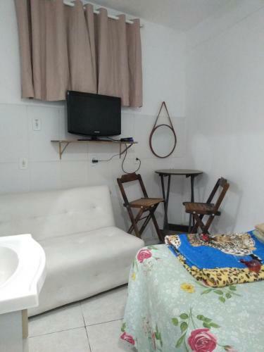 Apartamento Suite Dos Anjos Com Cozinha 150m Da Praia