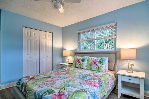 Colorful Coastal Escape - Walk To The Beach!