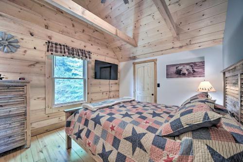Luxe Log Cabin With Modern Finishes And Mtn Views
