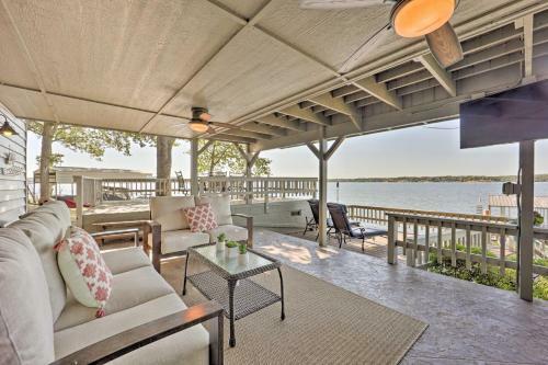 South Grand Lakefront Getaway With Deck And Dock!