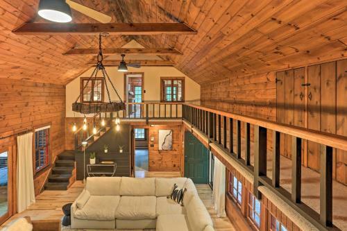 Hilltop Cabin On 2 Acres River View, Hot Tub
