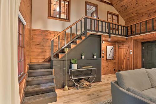 Hilltop Cabin On 2 Acres River View, Hot Tub