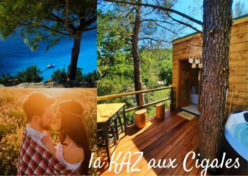 Hostal Cabane Dans Les Arbres "la Kaz Aux Cigales"