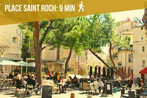 Apartamento Le Saint Roch-centre-free Parking-clim