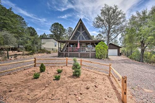 Hikers Paradise Payson A-frame With Fire Pit!