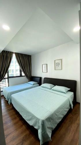 Apartamento #2.1 Jazz Suites Large Bed Vivacity Kuching 3rooms