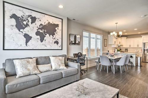 Modern Indianapolis Home With Skyline Views