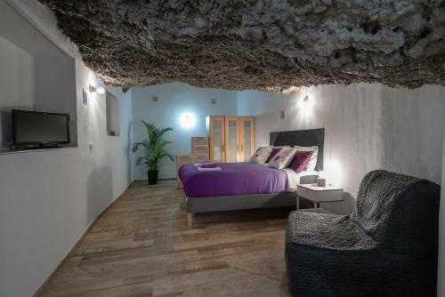 Apartamento Romantic Cave With Big Terrace Overlooking The Sea