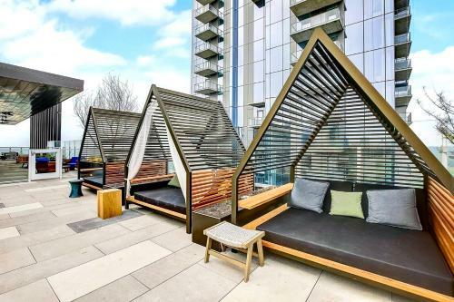 Apartamento New! Luxury Downtown Austin Rainey St. Lake View!