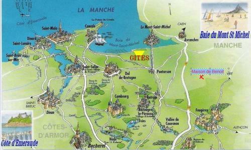 Mell� G�te � La Campagne Proche Du Mont Saint Michel