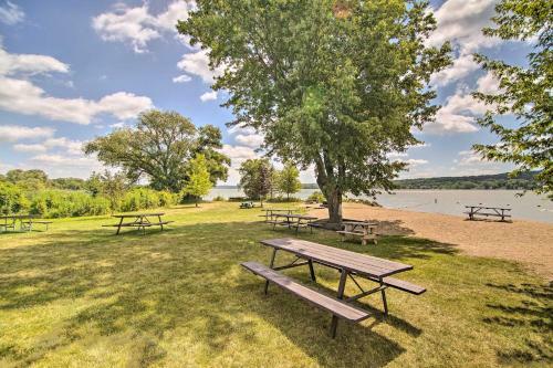 Sun-lit Lake Geneva Sanctuary With Bbq Patio!