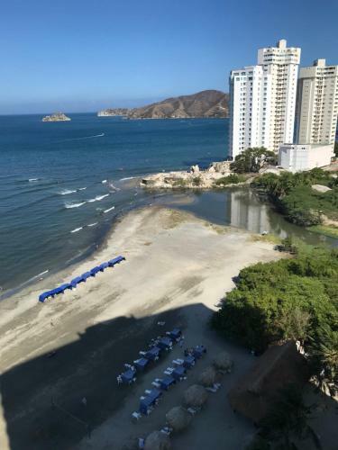 Apartamento Frente Al Mar Cerca A Santa Marta
