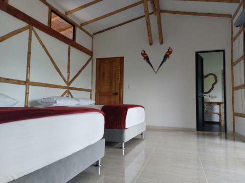 Bed & Breakfast Las Caba�as Del Escobo-caba�a Guacamayas