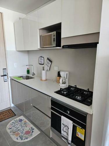 Apartamento Spectacular Loft Studio With Mountain View In Salguero Beach