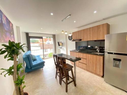 Apartamento Studio In Laureles Mcube 401