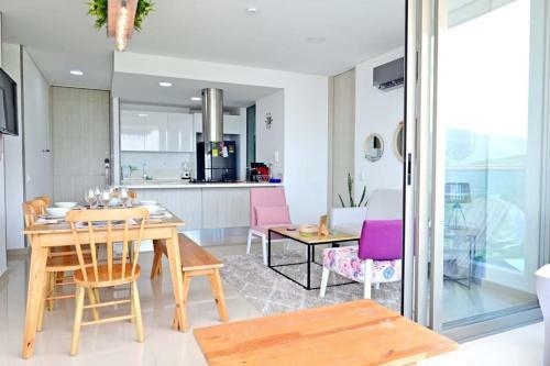 Apartamento Frente Al Mar En Santa Marta