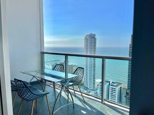 Apartamento 33rd Floor-sea View-balcony-pool-ac-water Heater