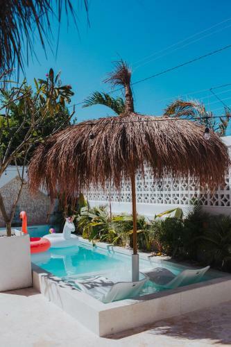 Villa Hermosa Casa de Playa Con Piscina, Jacuzzi Y Rooftop