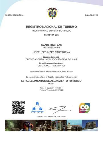 Hotel Des Indes Cartagena