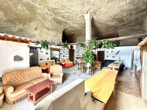 Casa Cueva Con Barbacoa, Wifi Y Vista