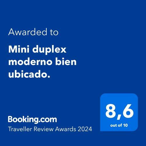 Apartamento Mini Duplex Moderno Bien Ubicado.