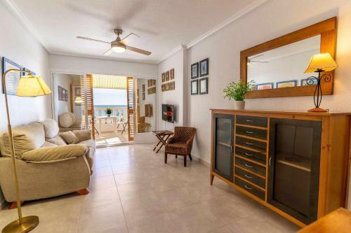 Apartamento 1 Min Playa Terraza Piscina AA Garaje