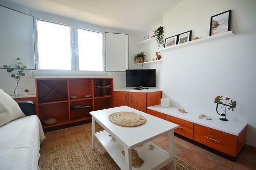 Apartamento Con Jard�n En Playa De Corrubedo