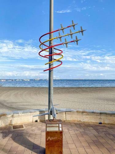 Apartment 50m From The Sea, Pool, Ac, Parking
