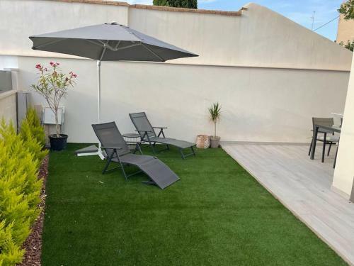 Apartamento Beach Bungalow With Swiming Pool And Long Terrace