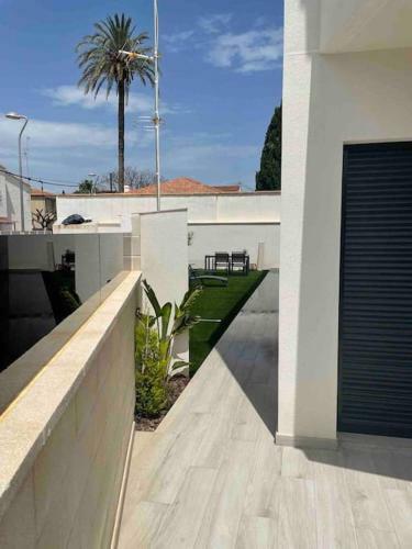 Apartamento Beach Bungalow With Swiming Pool And Long Terrace