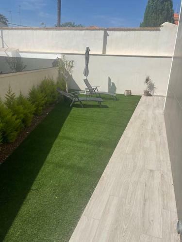 Apartamento Beach Bungalow With Swiming Pool And Long Terrace