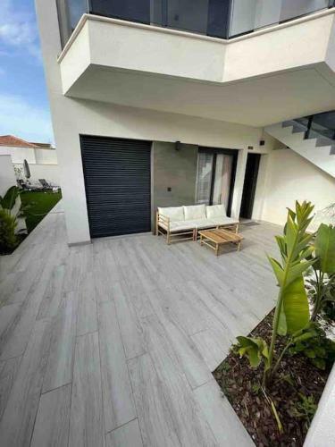Apartamento Beach Bungalow With Swiming Pool And Long Terrace