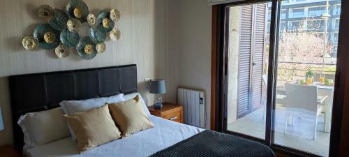 Acogedor Apartamento Con Terraza En Portonovo