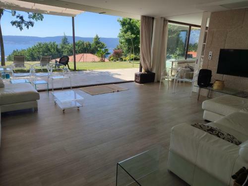Casa Con Vistas Al Mar En Pontevedra