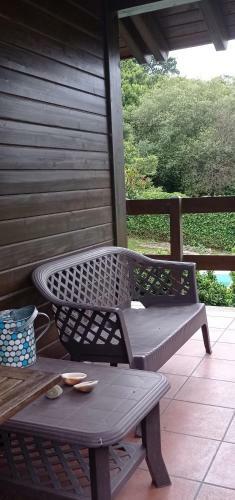 Acogedora Caba�a Con Piscina