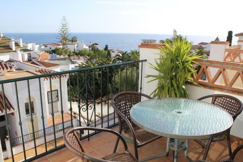 Apartamento Playa Burriana, Tv� Terasser, Havsutsikt, Pool