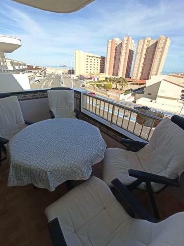 Apartamento UNA Terraza Por Cada Mar (Km4 de La Manga)