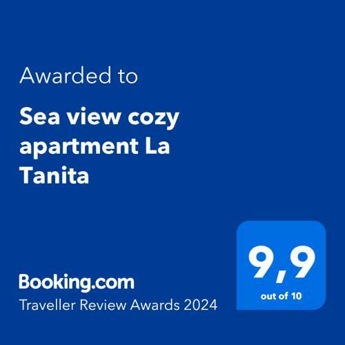 Sea View Cozy Apartment La Tanita