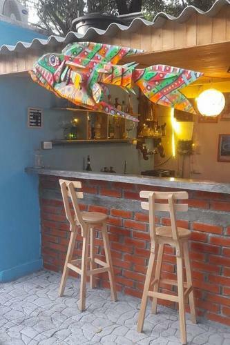 Casa Piscina-bar-sol�rium-bbq-hamacas-playa Cerca