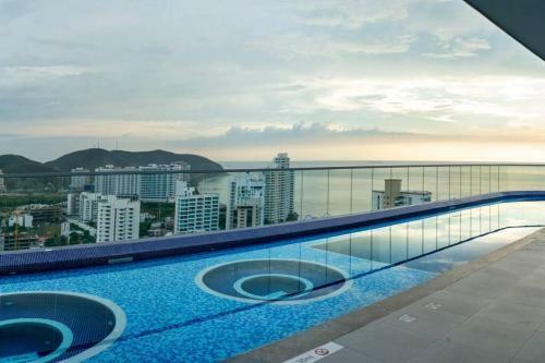 Apartamento Apto Vista Al Mar Rodadero Sur