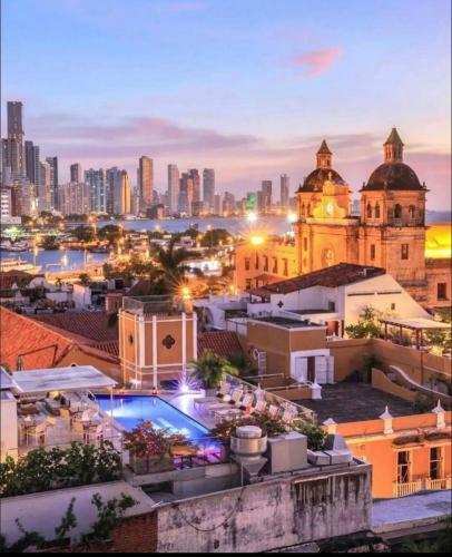 Apartamento Lindo Apto Vista Al Mar,central Y Piscina Rooftop