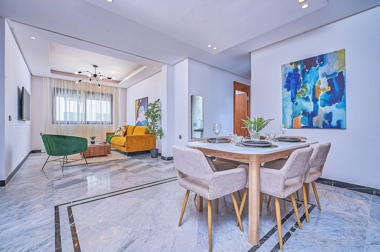 Apartamentos Stayhere Rabat - Hay Riad - Sophisticated Residence