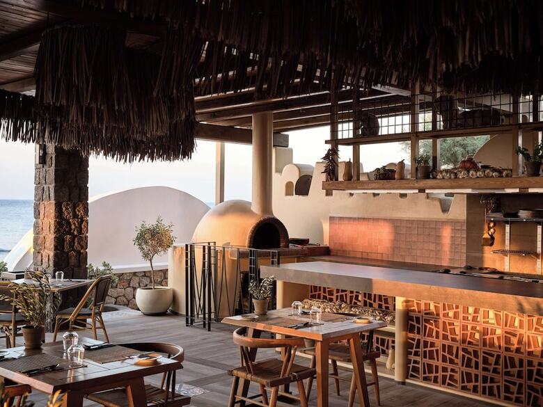 Sea Breeze Santorini Beach Resort, Curio Collection Hilton