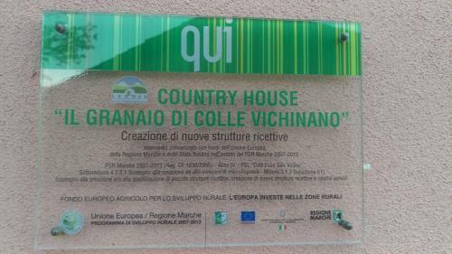 Agroturismo Il Granaio Di Colle Vichinano