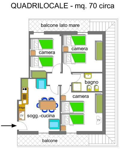 Apartamento Residence Stella Marina