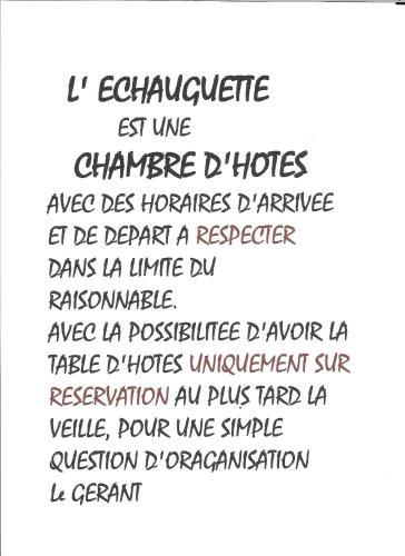 Bed & Breakfast L'echauguette Isserpent