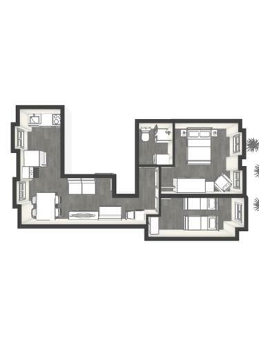 Apartamento Decoh Sylvabelle