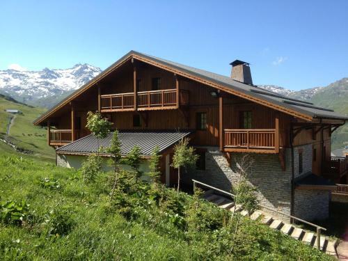Apartamento Les Chalets Du Soleil Authentiques Les Menuires