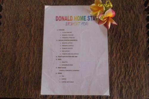 Donald Home Stay